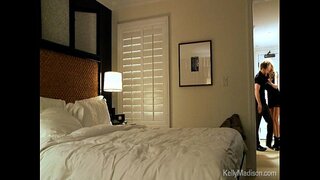 Warme Hotelkamer Sex Met Een Rondborstige Vrouw